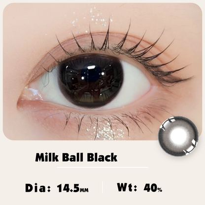Milk Ball Black DIA:14.5 GDIA:13.6