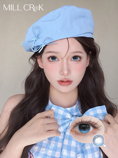 （One-day）Velvet Snow Blue DIA:14.5 GDIA:13.7