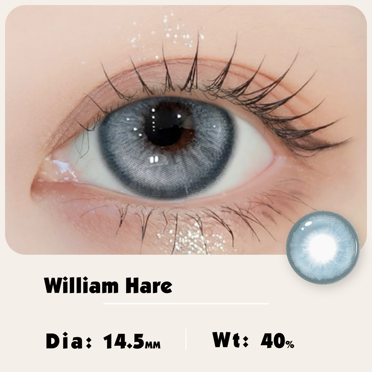William Hare DIA:14.5 GDIA:13.6