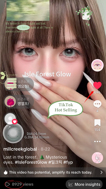 （One-day）Isle Forest Glow DIA:14.5 GDIA:13.9