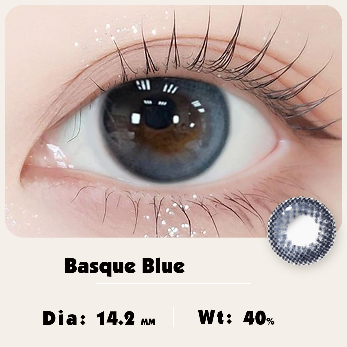 Basque Blue  DIA:14.2 GDIA:13.5