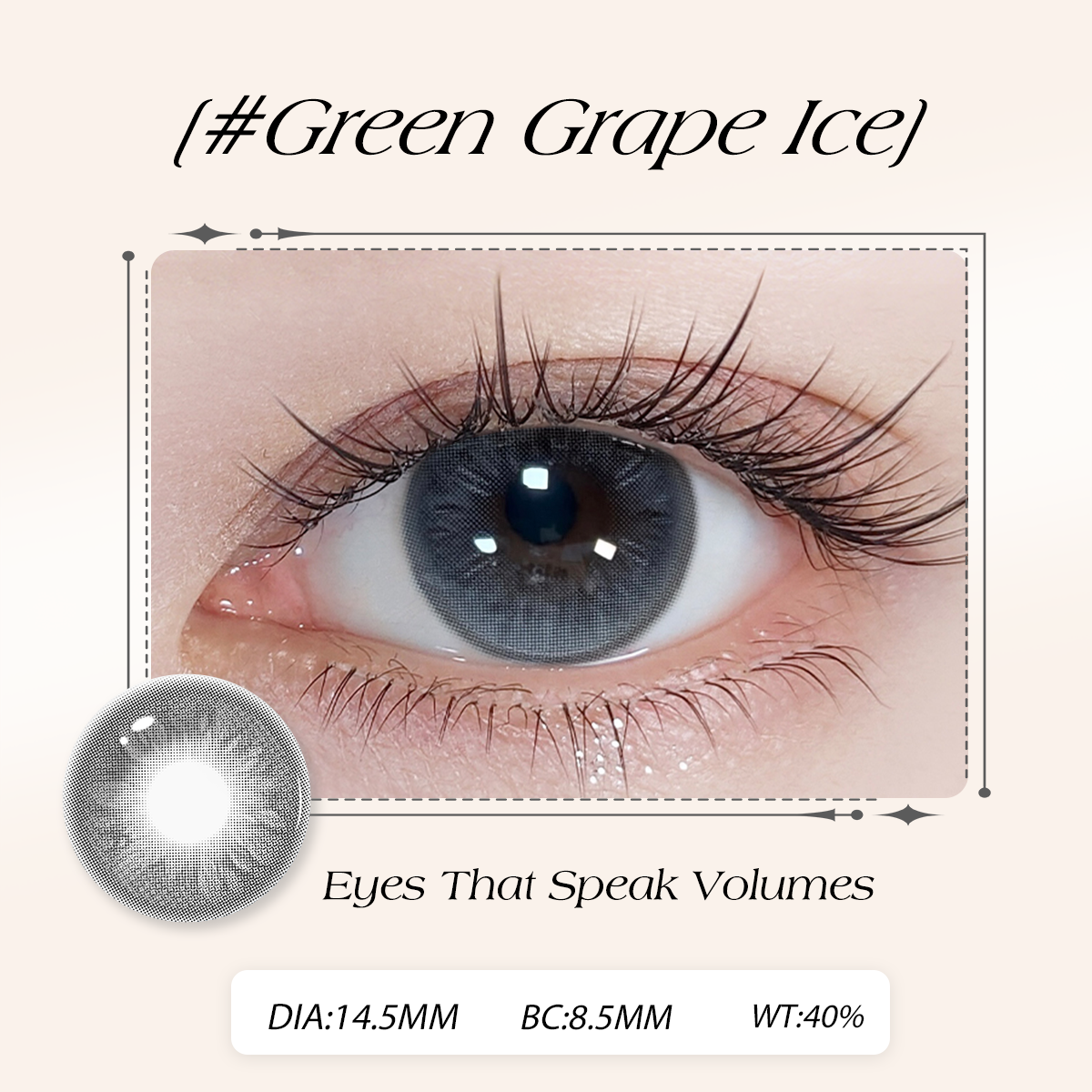 Green Grape Ice DIA:14.5 GDIA:13.9