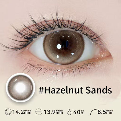 Hazelnut Sands  DIA:14.2 GDIA:13.9